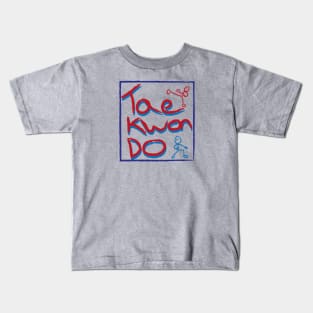 Taekwondo Box Logo Kids T-Shirt